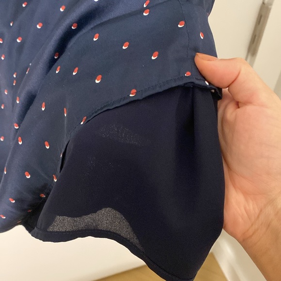 Hatch Maternity - Delfina Royal French Dot Dress (Like new - worn once) - Picture 7 of 9